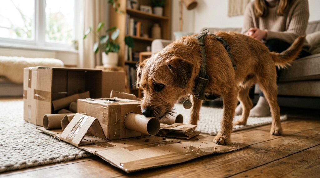 Por que seu cão está entediado mesmo que você brinque com ele todos os dias