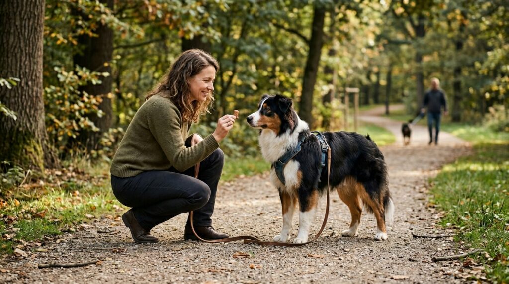 Reatividade na guia por que seu cão reage a outros cães e o protocolo para mudar isso